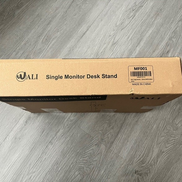 WALI Single Monitor Stand, Adjustable Monitor Stand for One Screen up to 32inch - Picture 13 of 14